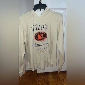 Tito’s sweatshirt